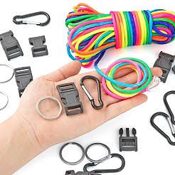 Браслеты из нейлонового шнура своими руками DIY-LS0003-88