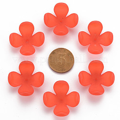 Матовые акриловые колпачки из бисера MACR-S371-06A-712