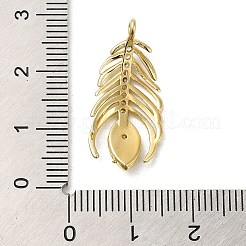 Стойки обшивки латунь микро проложить Циркон подвеску KK-Q795-08G