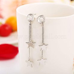 Фурнитура для сережек-гвоздиков из нержавеющей стали 304 STAS-PH0019-09