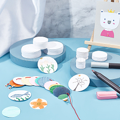 8 пакет 4 размера плоские круглые английские бумажные полоски DIY-CA0001-76