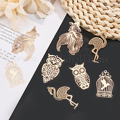 30шт 5 латунные подвески&nbsp;KKC-CA0001-10