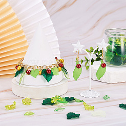 270шт 9 стиля прозрачные акриловые подвески TACR-CD0001-02