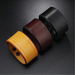 Браслеты из телячьей кожи с плоскими краями&nbsp;BJEW-WH20007-09A