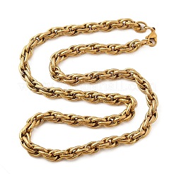 Ожерелья из нержавеющей стали 304 для женщин NJEW-I065-20C-02G