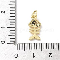 Латунные микро проложить кубического циркония подвески&nbsp;KK-B155-04D-G