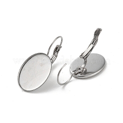 Фурнитура для сережек-колец из не тускнеющей нержавеющей стали марки 304 STAS-K278-08A-P