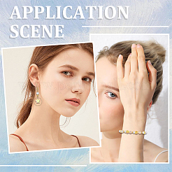 800шт 2 стиля экологически чистые прозрачные акриловые бусины&nbsp;TACR-SP0001-01E