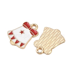 Рождественские эмали сплава подвески&nbsp;FIND-I067-02KCG-03
