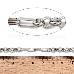 Цепи Figaro из нержавеющей стали 304&nbsp;CHS-K024-03P