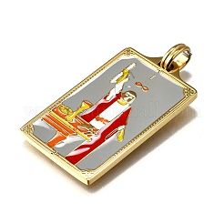 Эмалевые подвески из нержавеющей стали 304 таро STAS-M119-07A-G