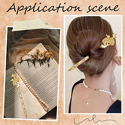 Закладки из сплава 10 шт.&nbsp;AJEW-SC0003-51G