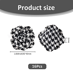 16 шт. нейлоновых цветочных украшений DIY-FH0007-91