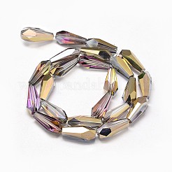 Полупокрынная граненая слезинка X-EGLA-J096-HP02