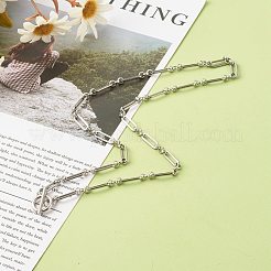 Цепочка Figaro из нержавеющей стали 304&nbsp;NJEW-JN03567-02