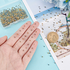 600 шт. 6 стиля 304 нержавеющая сталь разделительные бусины&nbsp;STAS-HY0001-42