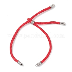 Изготовление браслета-слайдера из нейлонового круглого шнура&nbsp;AJEW-JB01516