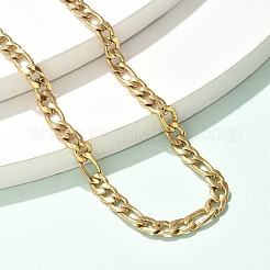 Цепочки-цепочки Figaro из нержавеющей стали 304 NJEW-S442-02G