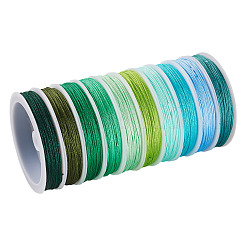 10шт. 10-х цветный полиэфирный шнур&nbsp;OCOR-TAC0040-01C