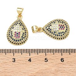 Латунные микро проложить кубического циркония подвески&nbsp;KK-P345-12G