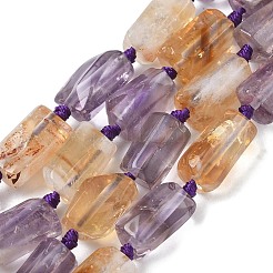 Природные Аметрин бисер нитей&nbsp;G-C270-K20