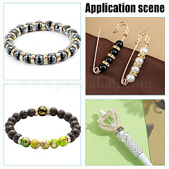 50 шт. Латунные дистанционные бусины RB-AR0003-23