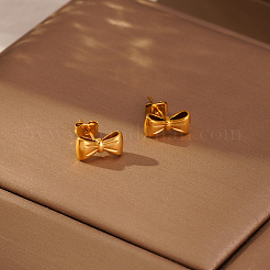 Стильные серьги-гвоздики в форме бабочек из нержавеющей стали 304&nbsp;JV8585