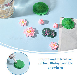 35 шт. 7 стиля смоляное искусственное водное растение-украшение&nbsp;AJEW-CA0005-01