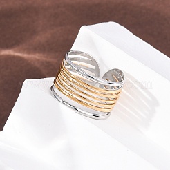 Открытые кольца манжеты из нержавеющей стали 304&nbsp;LS-RJEW-H266-04B-GP