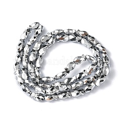 Стеклянные бусины с гальваническим покрытием &nbsp;EGLA-F157-FP02