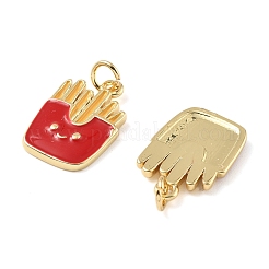 Латунные подвески KK-H002-07F-G-RS