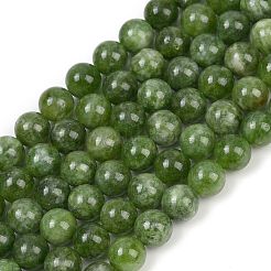 Окрашенные природные малайзии нефрита бисер нитей&nbsp;X-G-G021-02C-13