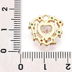 Латунные микро проложить кубического циркония подвески&nbsp;KK-N261-12G