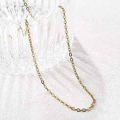 Ионное покрытие (ip) 304 нержавеющая сталь кабель цепь ожерелье STAS-T040-PJ205-60