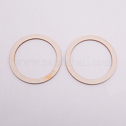 Незаконченные деревянные связующие кольца&nbsp;LS-WOOD-WH0099-12F