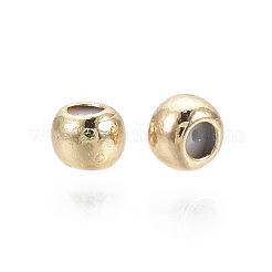 Латунные бусины&nbsp;X-KK-T063-004A-NF