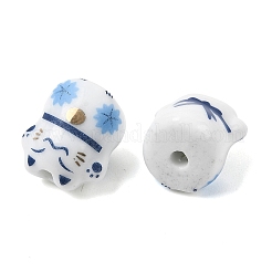 Фарфоровые бусины ручной работы&nbsp;PORC-G015-03A