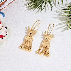 Серьги обруча сплава горный хрусталь&nbsp;FS-WG4A7AF-01