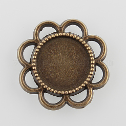 Цветочные параметры сплава кабошон X-PALLOY-N0088-33AB-NF