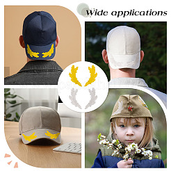 8 пара ниток для вышивки из полиэстера 2 цветов для пришивания и утюжки нашивок&nbsp;PATC-BC0001-29