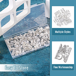 170 шт. 17 стиля железные манжеты для волос&nbsp;OHAR-TA0001-12S