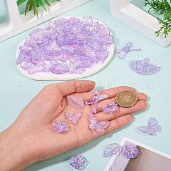 182шт 100г прозрачные акриловые бусины&nbsp;OACR-TA0003-66E