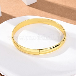 Простые латунные браслеты&nbsp;BJEW-C140-32G