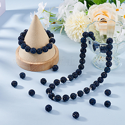 100 шт. бусины из полимерной глины со стразами RB-PH0001-40