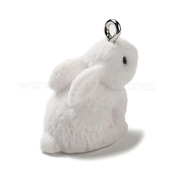 Подвески из непрозрачной смолы RESI-P032-B02