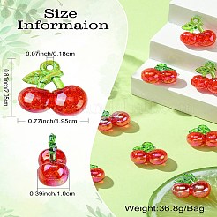 Гальванические прозрачные акриловые подвески FIND-CJC0022-19