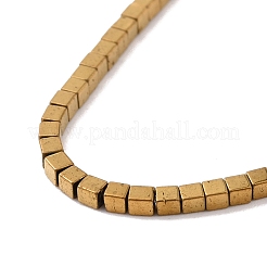 Гальванические немагнитная синтетический гематит бисер пряди&nbsp;G-G862-03I