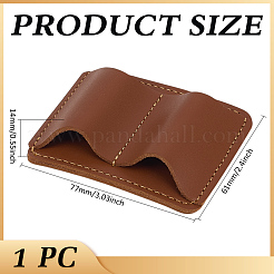 1 шт. портативный держатель для ручек из искусственной кожи с защитой от потери&nbsp;AJEW-MA0001-12A