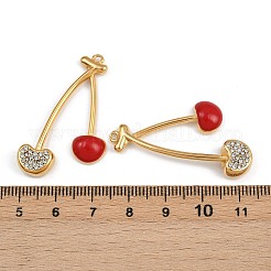 Подвески из нержавеющей стали 304 со стразами STAS-P410-13G