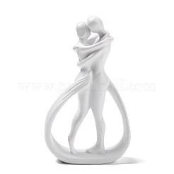 Фигурка пары из смолы на День святого Валентина AJEW-E057-02A